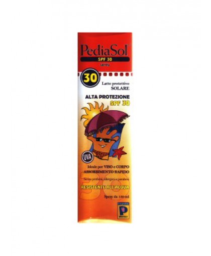 Pediasol Latte Solare SPF 30 Protezione Viso E Corpo 150 ml