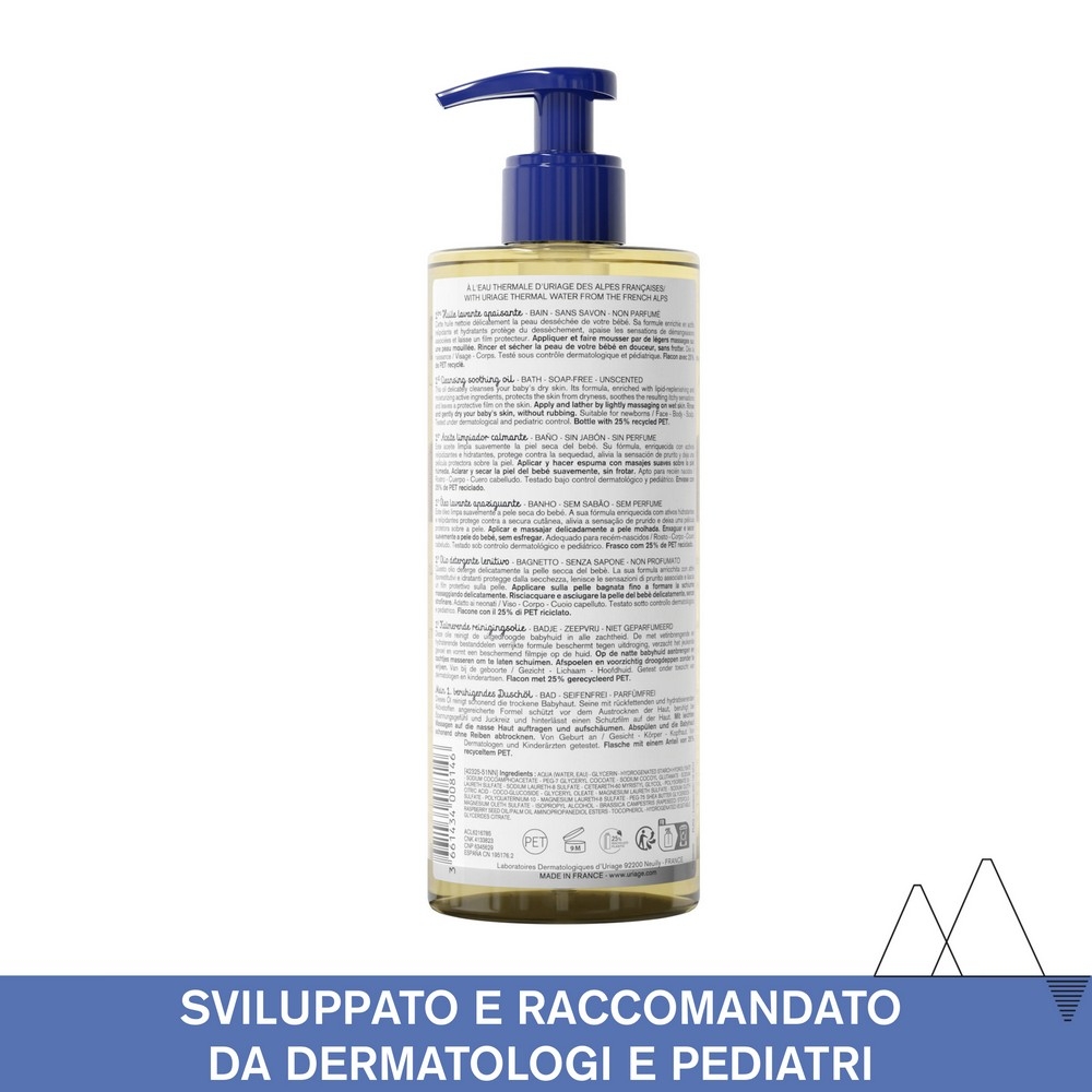 Uriage Bebè 1° Olio detergente - 500ml
