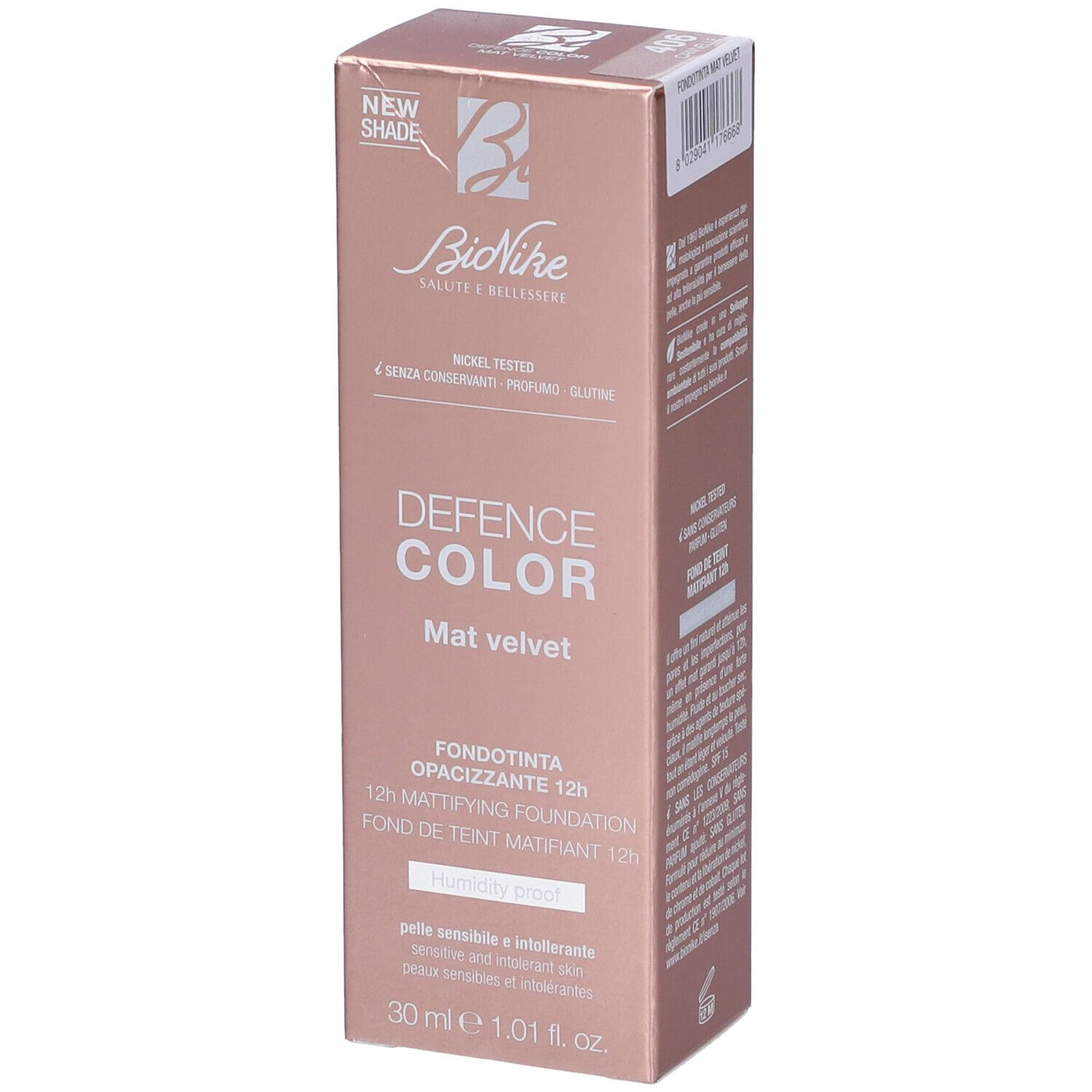 DEFENCE COLOR MAT VELV FOND406