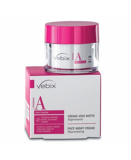 Vebix Phytamin Crema Viso Notte Rigenerante 50 ml