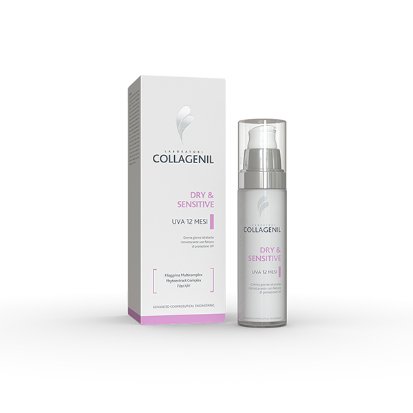 Collagenil Dry & Sensitive Uva 12 Mesi Crema Idratante Giorno 50 ml
