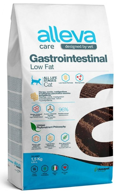 ALLEVA CARE CAT ALS GASTROINTESTINAL LOW FAT KG 1,5 - P10270