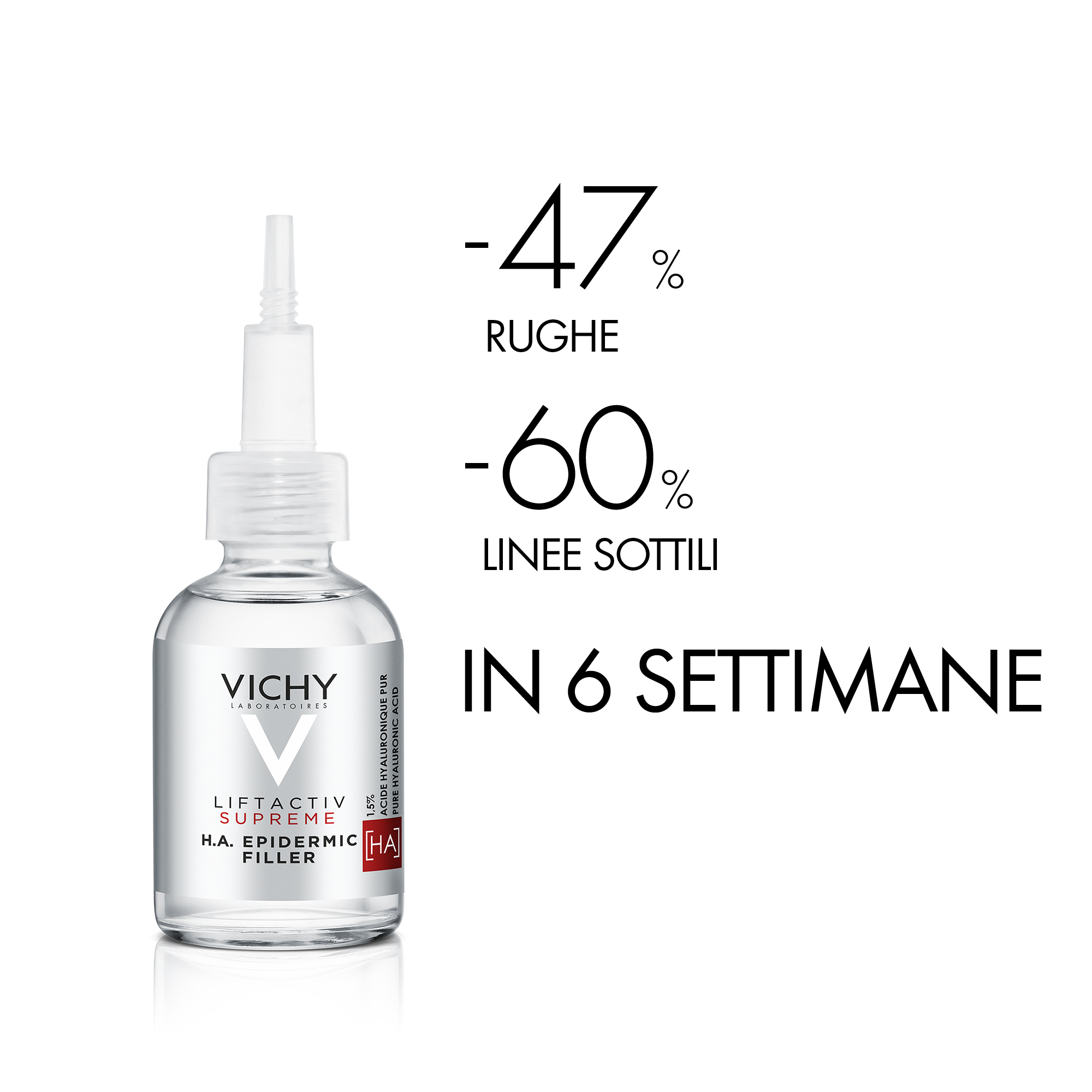 Liftactiv Supreme Siero HA Epidermic Filler con 1,5% di Acido Ialuronico Puro 30 ml