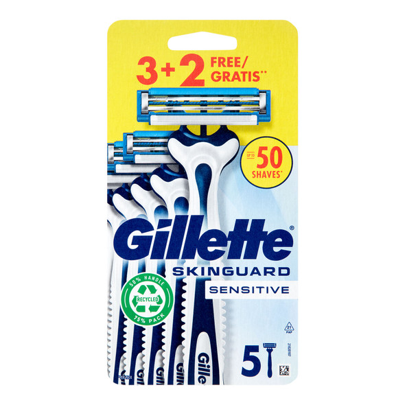 GILLETTE SKINGUARD USA GETTA 3+2