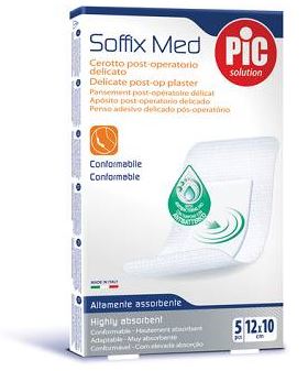 Pic Soffix Med Cerotto Post Operatorio - 5 Pezzi 10x12