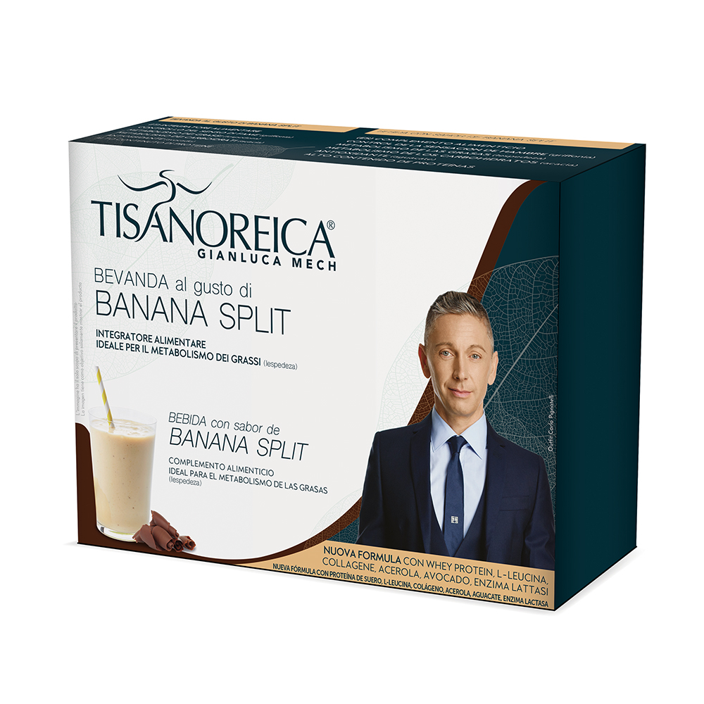 Tisanoreica Bevanda Gusto Banana Split Senza Glutine