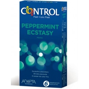 Control Peppermint Ecstasy Preservativi alla Menta 6 Pezzi