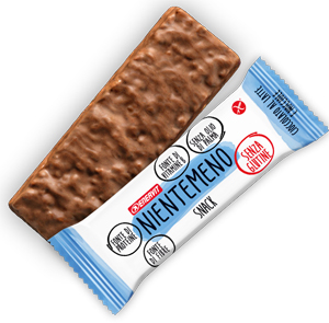 Enervit Nientemeno 3 Barrette senza glutine al cioccolato e nocciola
