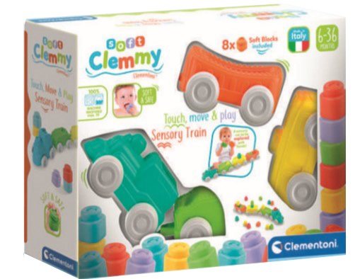 CLEMENTONI SOFT CLEMMY TRENINO SENS