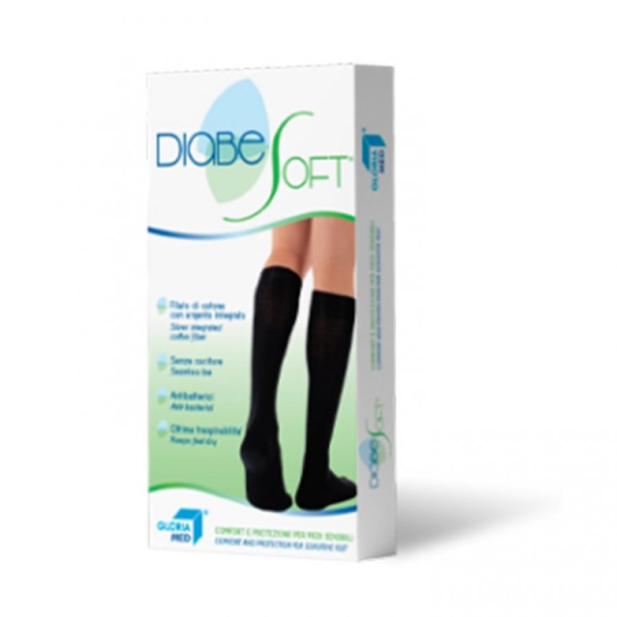 DIABESOFT CALZINO NERO M