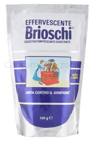 Brioschi Effervescente Integratore Digestivo Sacchetto 100 Gr