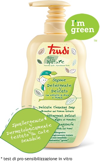 Trudi Baby Nature Sapone Detergente Delicato Corpo 400 ml