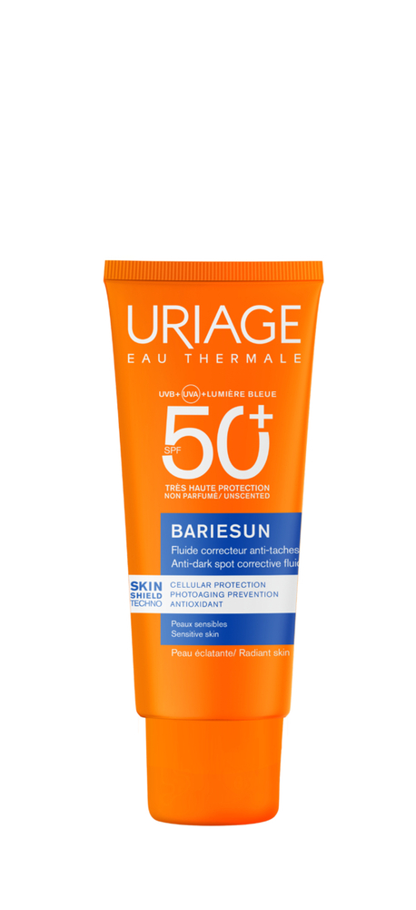 Uriage - Bariésun Fluido Solare Anti-Macchie Viso SPF50+ Per Pelle Sensibile 40 ml