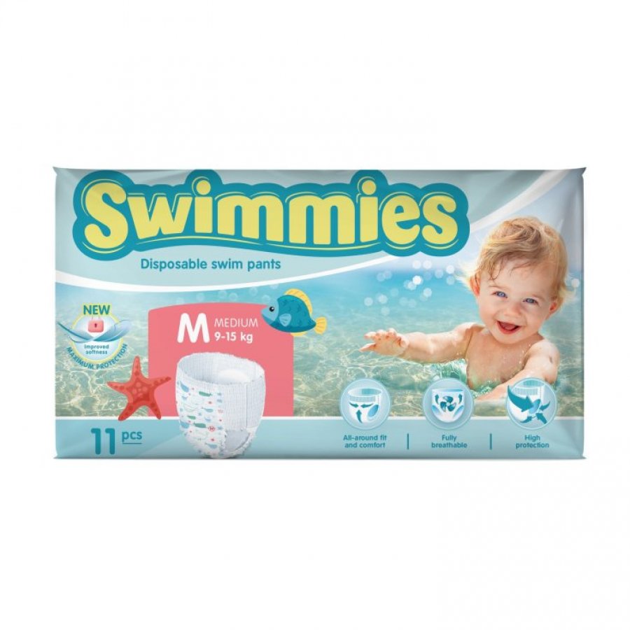 SWIMMIES Pants M(9-15Kg)11pz