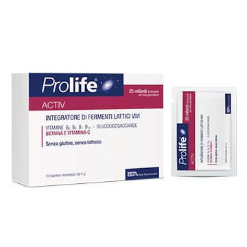 Prolife Activ - Integratore Di Fermenti Lattici Vivi - 10 Bustine monodose