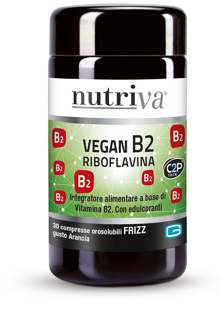 NUTRIVA VEGAN B2 FIZZ 30CPR