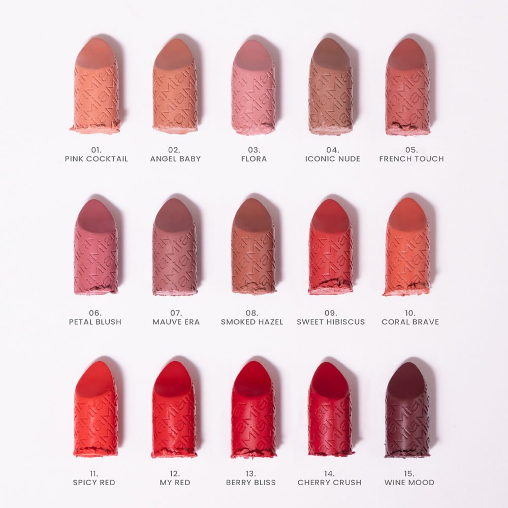 Mia Makeup - Wet Flow - Rossetto Cremoso N.14 Cherry Crush