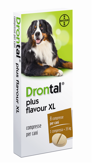 DRONTAL PLUS FLAVOUR XL 8CPR