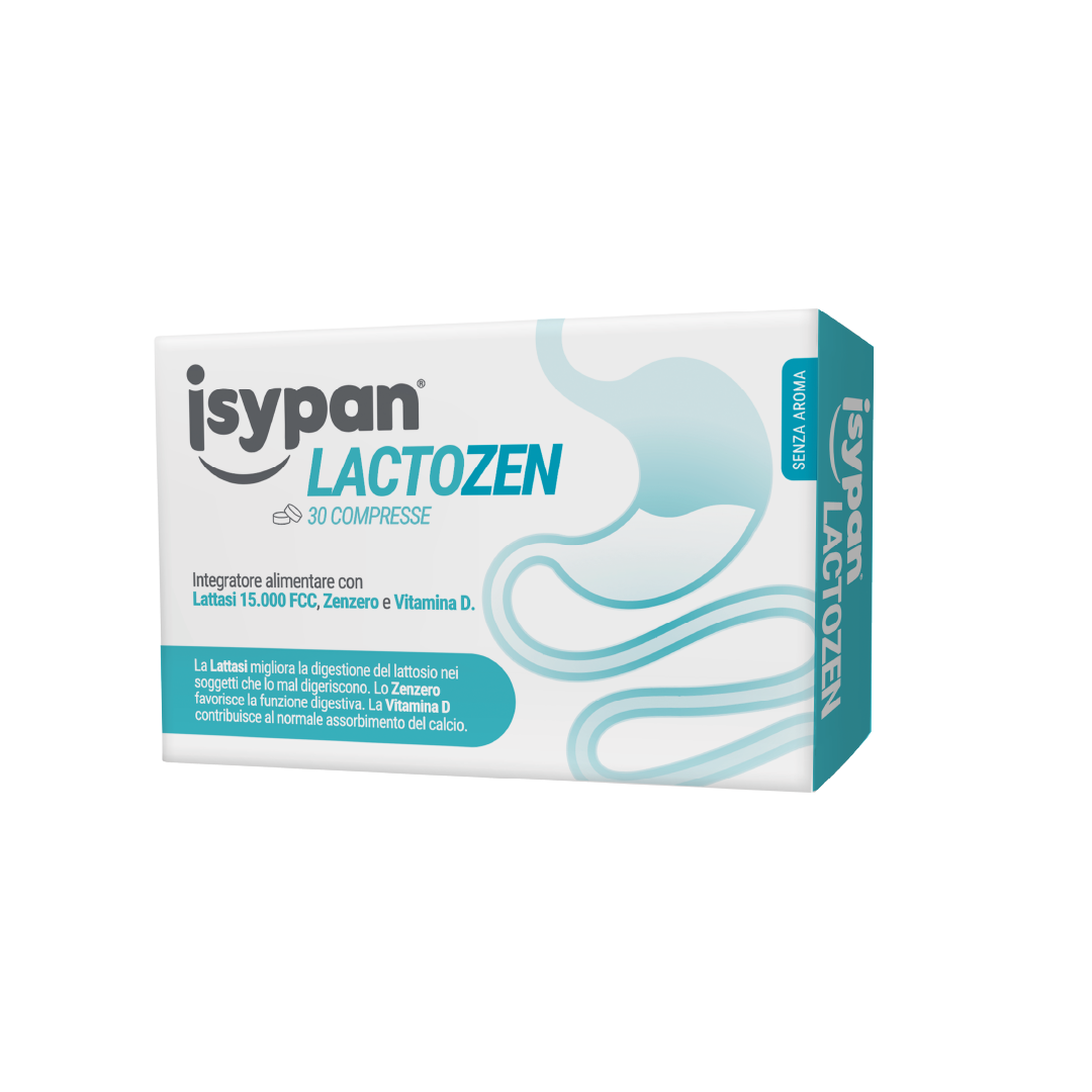 Isypan Lactozen 30 Compresse - Integratore Per La Digestione Del Lattosio