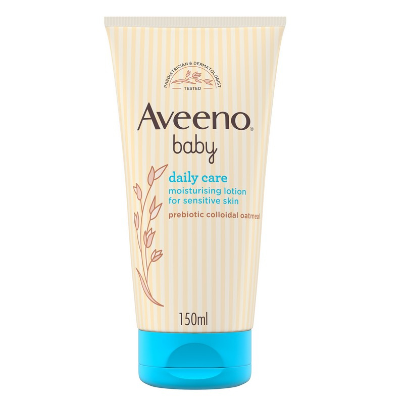 Aveeno Baby Daily Care Crema Idratante 150 ml, Crema bambini e neonati con Avena Colloidale