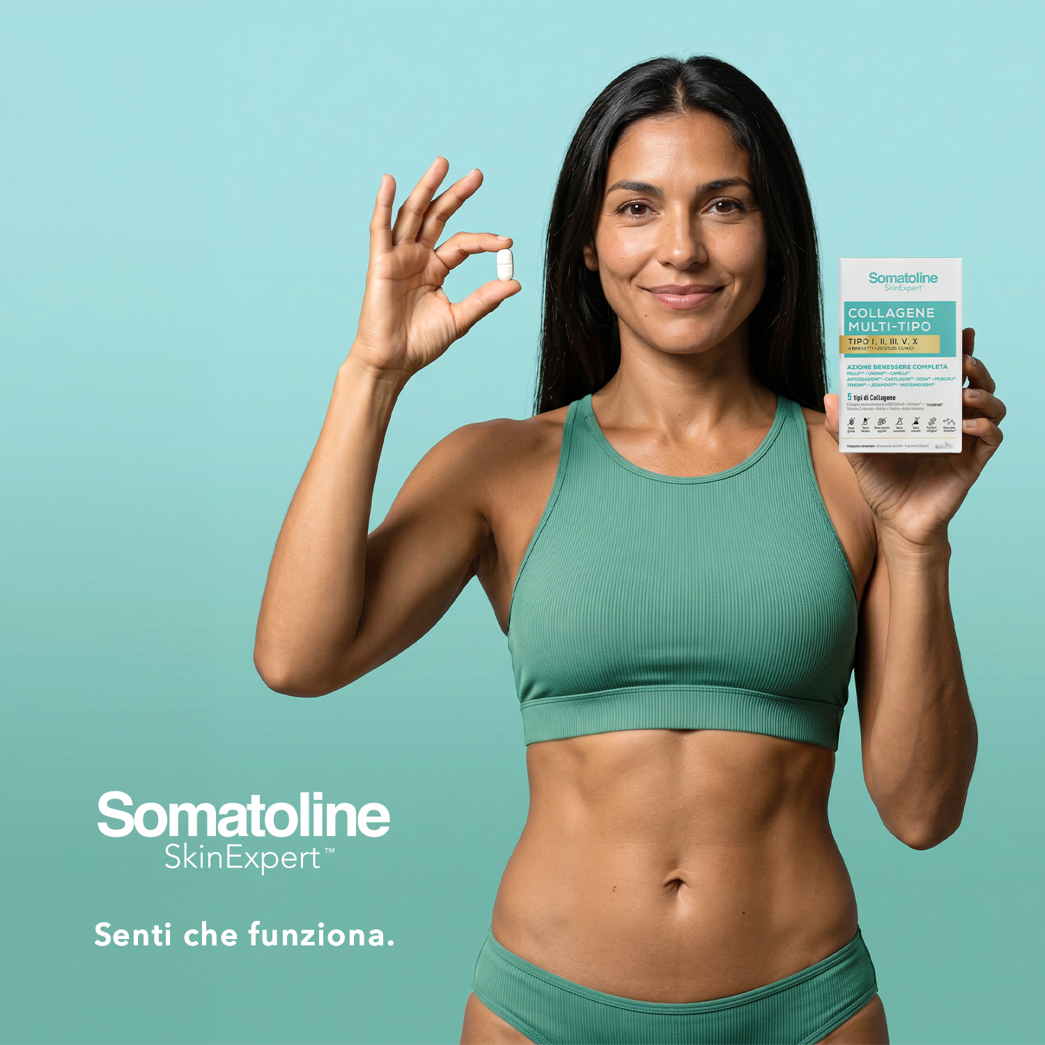 Somatoline SkinExpert Multi-Tipo 40 Compresse - Integratore Di Collagene