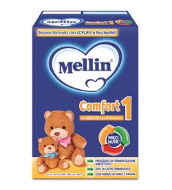 Mellin Comfort 1 Latte In Polvere Per Lattanti 600 g