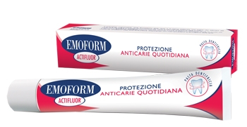 Emoform Actifluor Dentifricio Anti Carie Anti Placca 75 ml
