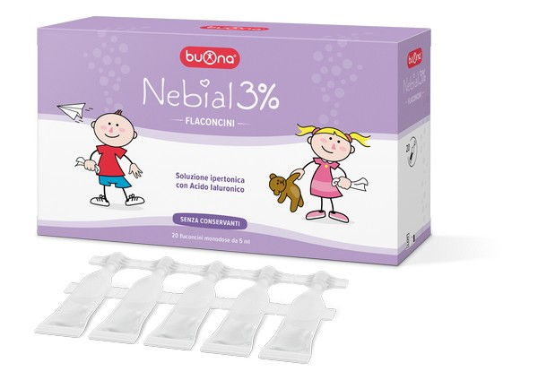 Nebial 3% Decongestionante Nasale 20 flaconcini 5 ml