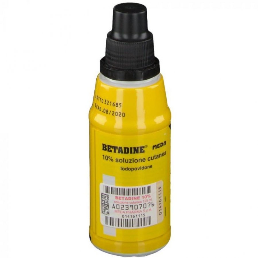 Betadine 10% soluzione cutanea iodopovidone flacone 500ML 10%