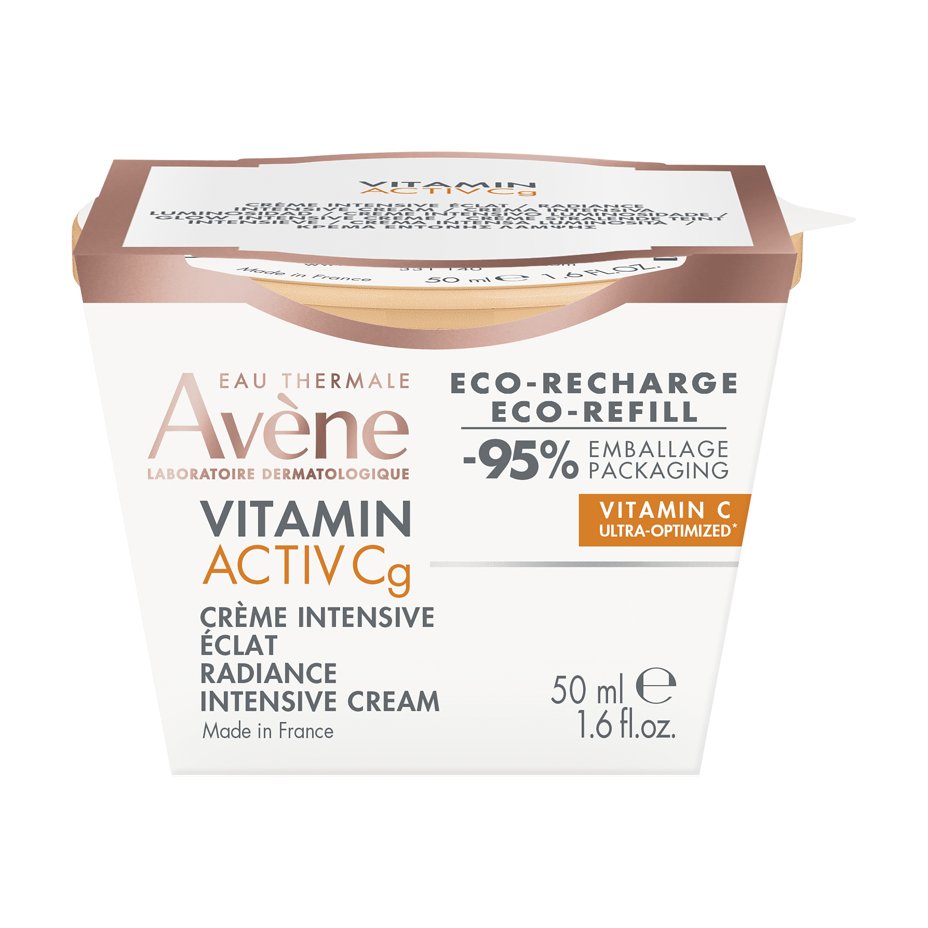 Eau Thermale Avène VITAMIN ACTIV Cg Crema Intensiva Illuminante - Refill - ANTI-ETA' 50 ml