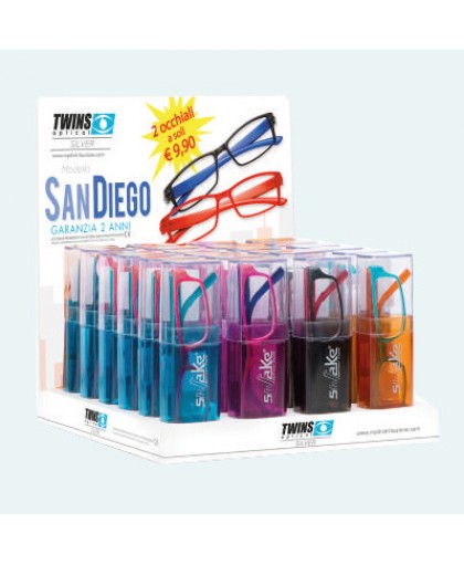 Twins Silver Occhiali Da Lettura San Diego Diottria +1,50