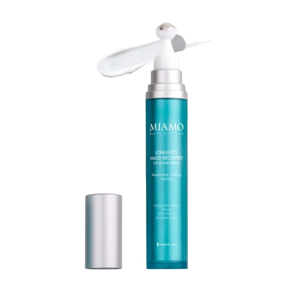 Miamo Longevity Recovery Eye & Lash Serum Siero Fortificante Occhi e Ciglia 15ml