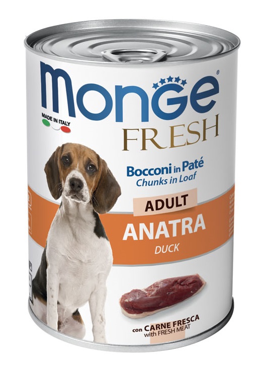 MONGE FRESH ADULT ANATRA 400G