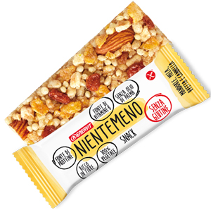 Enervit Nientemeno 3 Barrette senza glutine mandorle mela uvetta e cannella