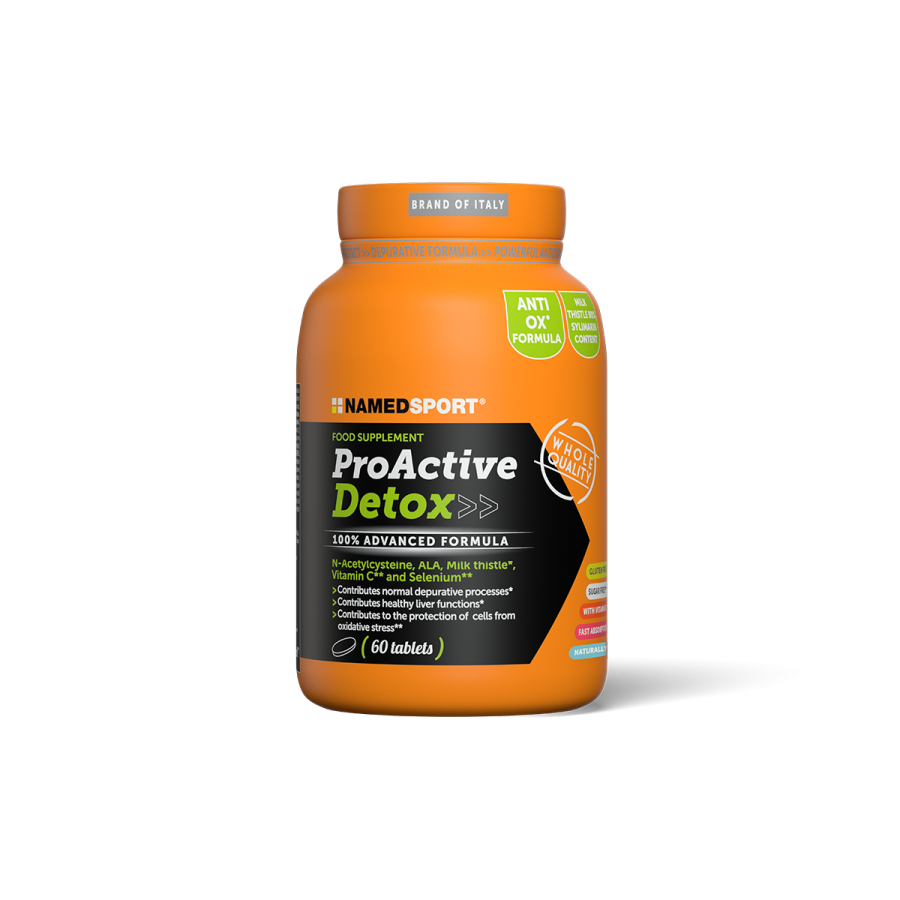 Named Sport ProActive Detox 60 Compresse - Integratore Depurativo