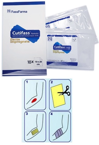 CUTIFASS GARZA 10X20CM 10PZ