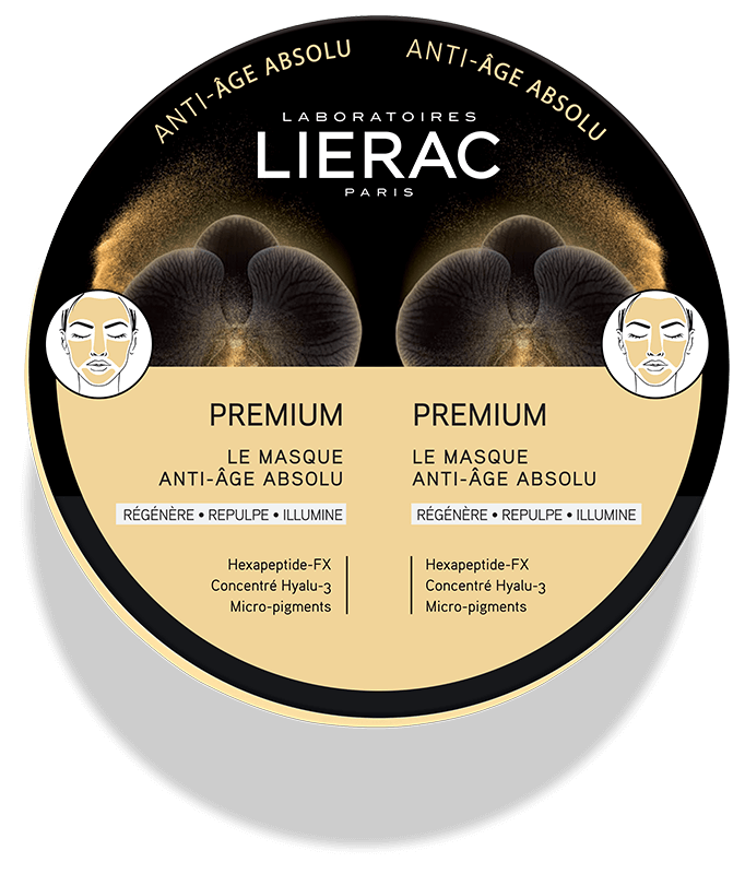Lierac Maschera Viso Duo Premium Contro Tutti I Segni Dell'Età 2X6 mL