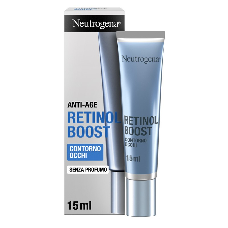 Neutrogena Retinol Boost Crema Contorno Occhi con Retinolo Puro e Acido Ialuronico - 15ml