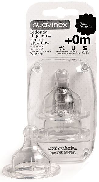 SUAVINEX TETT ROT SIL S 2PZ