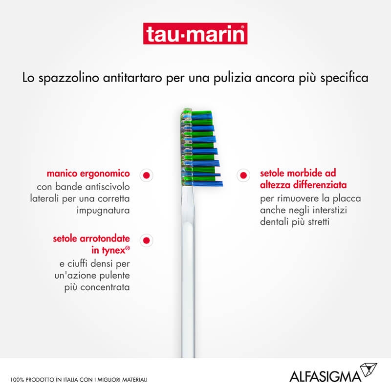 Tau-Marin Spazzolino Antitartaro Speciale Gengive Sensibili