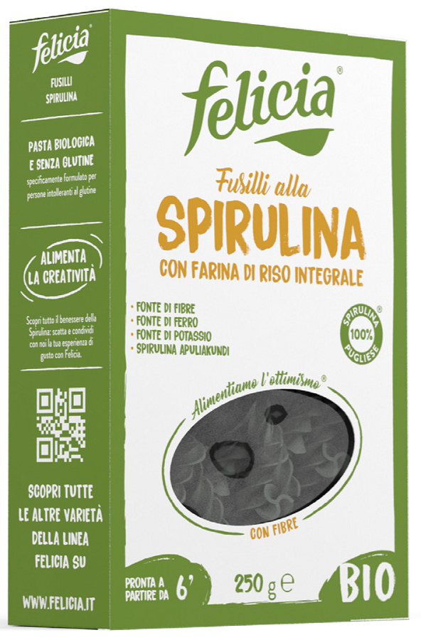 FELICIA FUSILLI SPIRULINA 250G