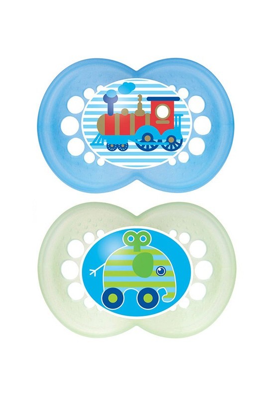 Mam Original Succhietto In Caucciu +6m 2 Pezzi