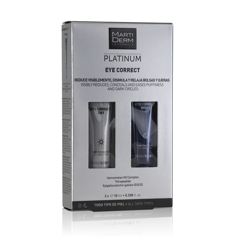 Martiderm - Platinum - Eye correct - Day & Night - 2 flaconi da 10 ml 