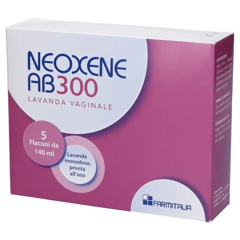 NEOXENE AB-300 Lavanda Vaginale 5 flaconi da 140 mL