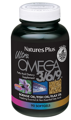 Nature's Plus Ultra Omega 3/6/9 Integratore Di Acidi Grassi 90 Capsule