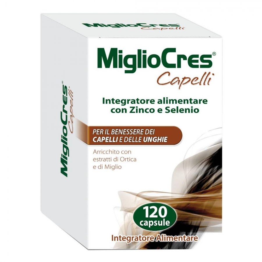 Migliocres Capelli Integratore 120 Capsule