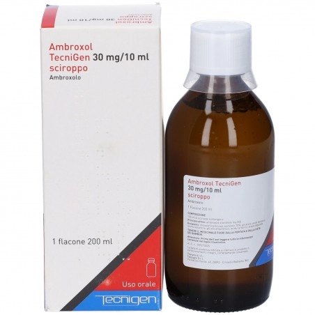 Ambroxol Tecnigen 30 mg/10 ml Sciroppo Mucolitico 200 ml
