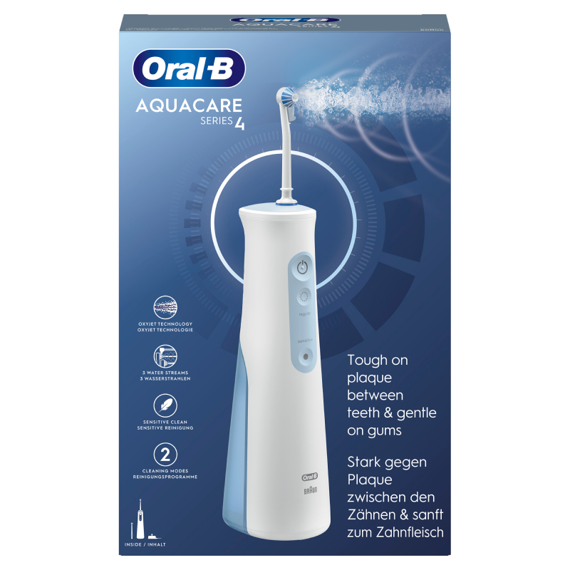 Oral-B Idropulsore Portatile Aquacare con Tecnologia Oxyjet. 1 Idropulsore