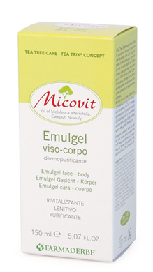 Farmaderbe Micovit Emulgel Lenitivo Viso Corpo 150 ml
