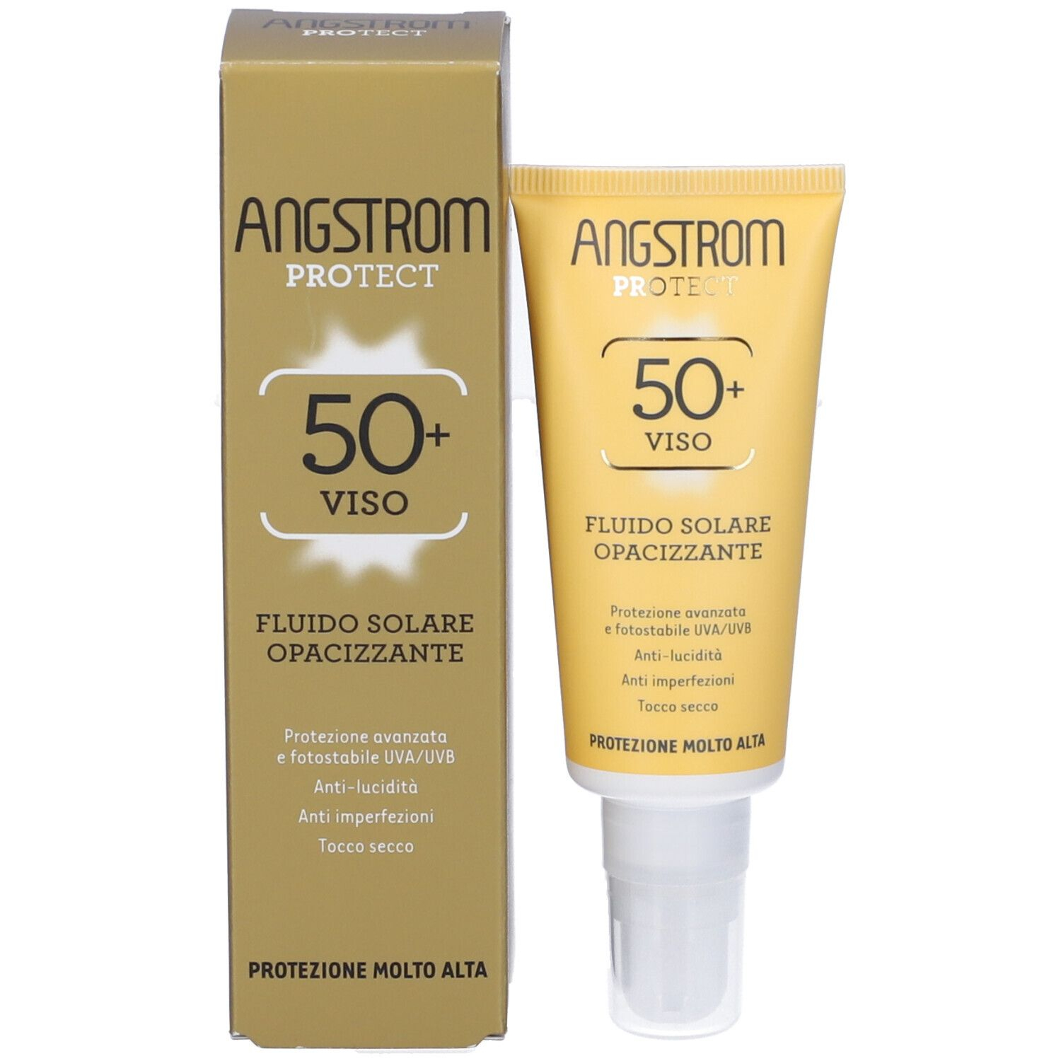 Angstrom Protect Viso Fluido Solare Opacizzante SPF50+ 40ml